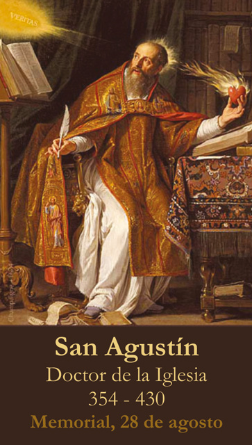 *SPANISH* St. Augustine's Prayer to the Holy Spirit 